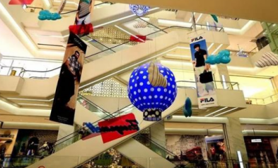 商場(chǎng)舉辦促銷活動(dòng)怎能少了商場(chǎng)電動(dòng)葫蘆